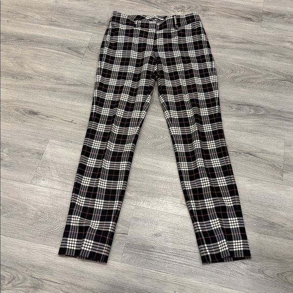 Raffaello Rossi Black and White Checkered Pants - Picture 2 of 7